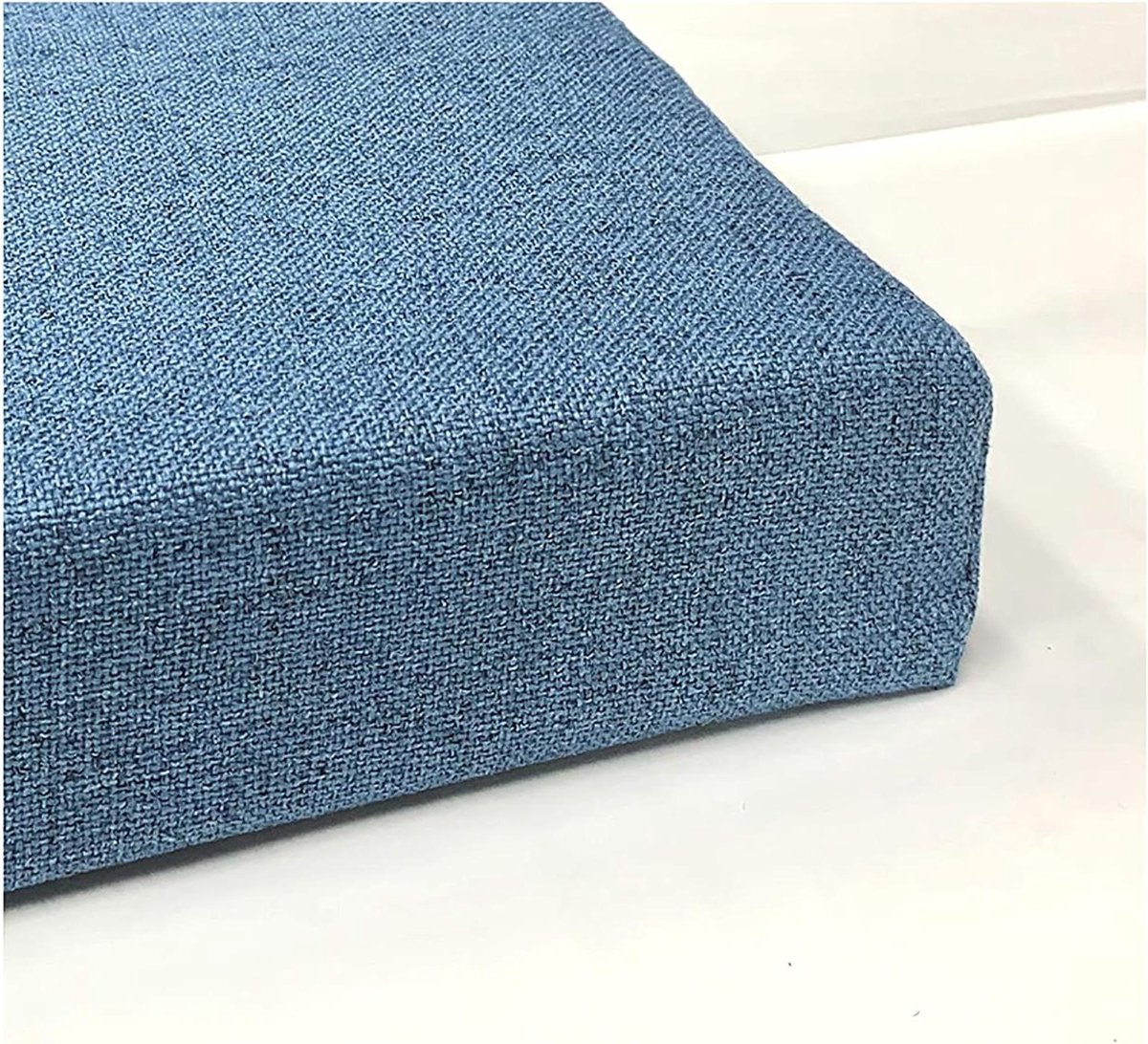 Tuinkussen Bank - Zitkussen Buiten - Comfortabel Zitten - Hoge Dichtheid Spons - 180x40x20cm - Blauw