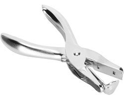 Pssopp Kantoorgereedschap Metalen Tang Nietjesverwijderaar Trekker Nagelverwijderaar, Zwaar Uitgevoerde Tang Type Antislip Metalen Structuur Eenvoudige Bediening voor nr. 10 24 6 26 6 Nietjes