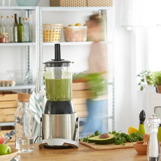 Staafmixer Accessoires - Blender Onderdelen - Eten Bereiden - Vaatwasserbestendig - 4 x 7 cm - Zwart — afbeelding 4