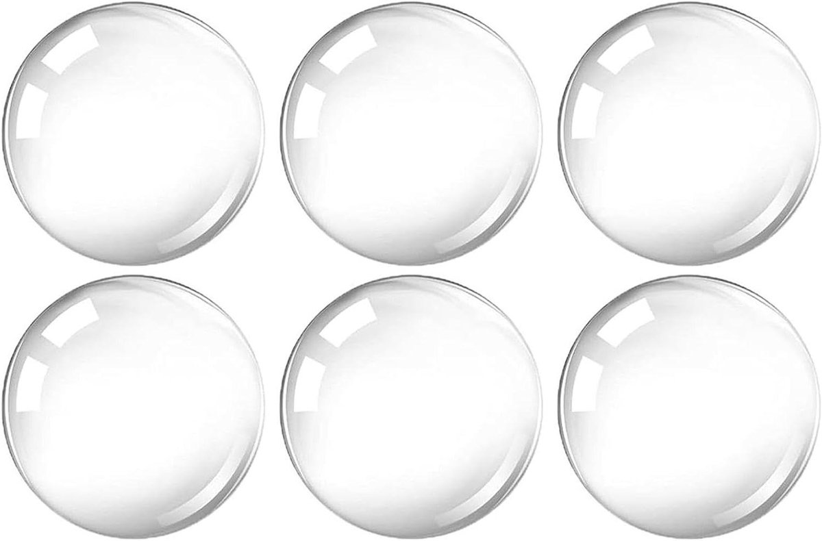Deurstopper, muurbeschermer, transparante ronde deurklink, muurbeschermer, herbruikbaar, muurbescherming, zelfklevende beschermkap, deurbumper voor thuis, werkplek
