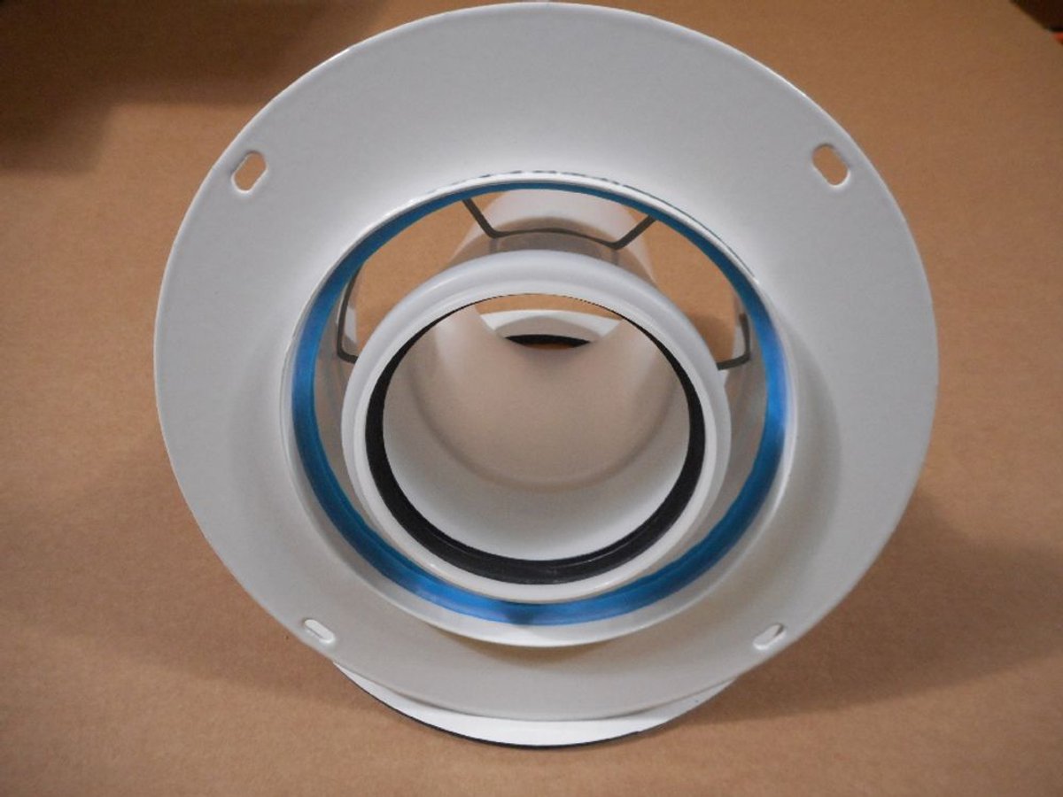 Remeha Adapter 80/125 PPS/Aluminium, 7674017