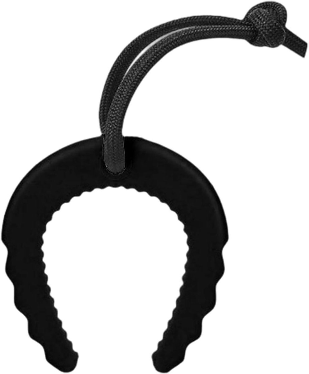 Deurstopper - Vingerbescherming - Veiligheid Thuis - Anti-knijp C-vorm - 6 x 6 cm - Zwart