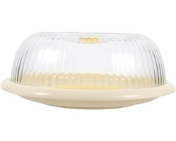 Zerodeko Hot Vegetable Cover Cake Display Lid Food Dome Screen Plate Dome Net Dome Dish For Butter Dish Food Glass Dome Rotating Tent Kitchen Plastic Reusable
