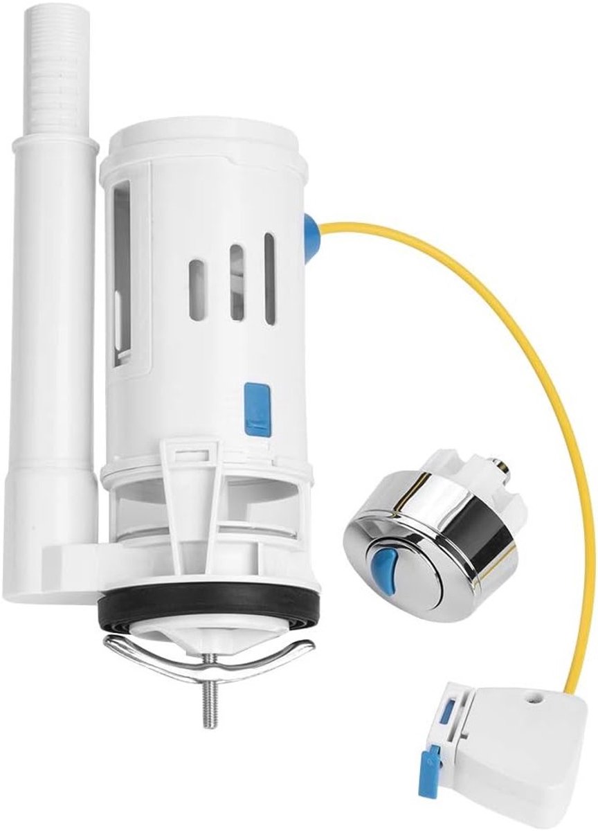 Toilet Afvoerventiel met Dubbele Spoelknop voor Waterreservoir - Efficiënte Toilet Spoelkleppen en Onderdeel voor Sanitair