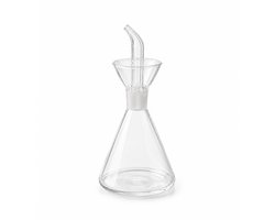 Mevaz Olie Dispenser 250 ml – Glazen Oliefles met Schenktuit – Voor Olijfolie, Azijn & Dressing – Transparant