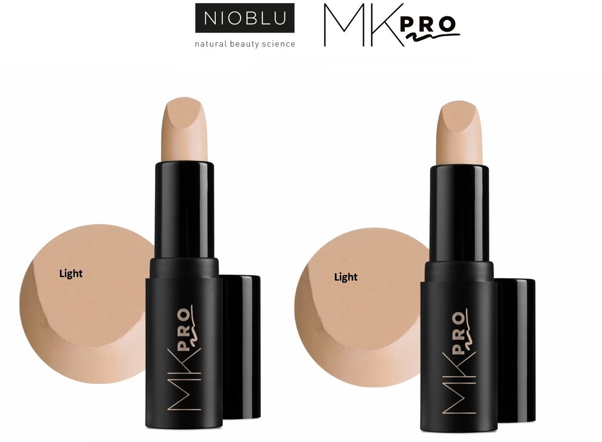 NIOBLU - MKpro - Corrector - Stick - SPF 15 - Duo- Pack - Light