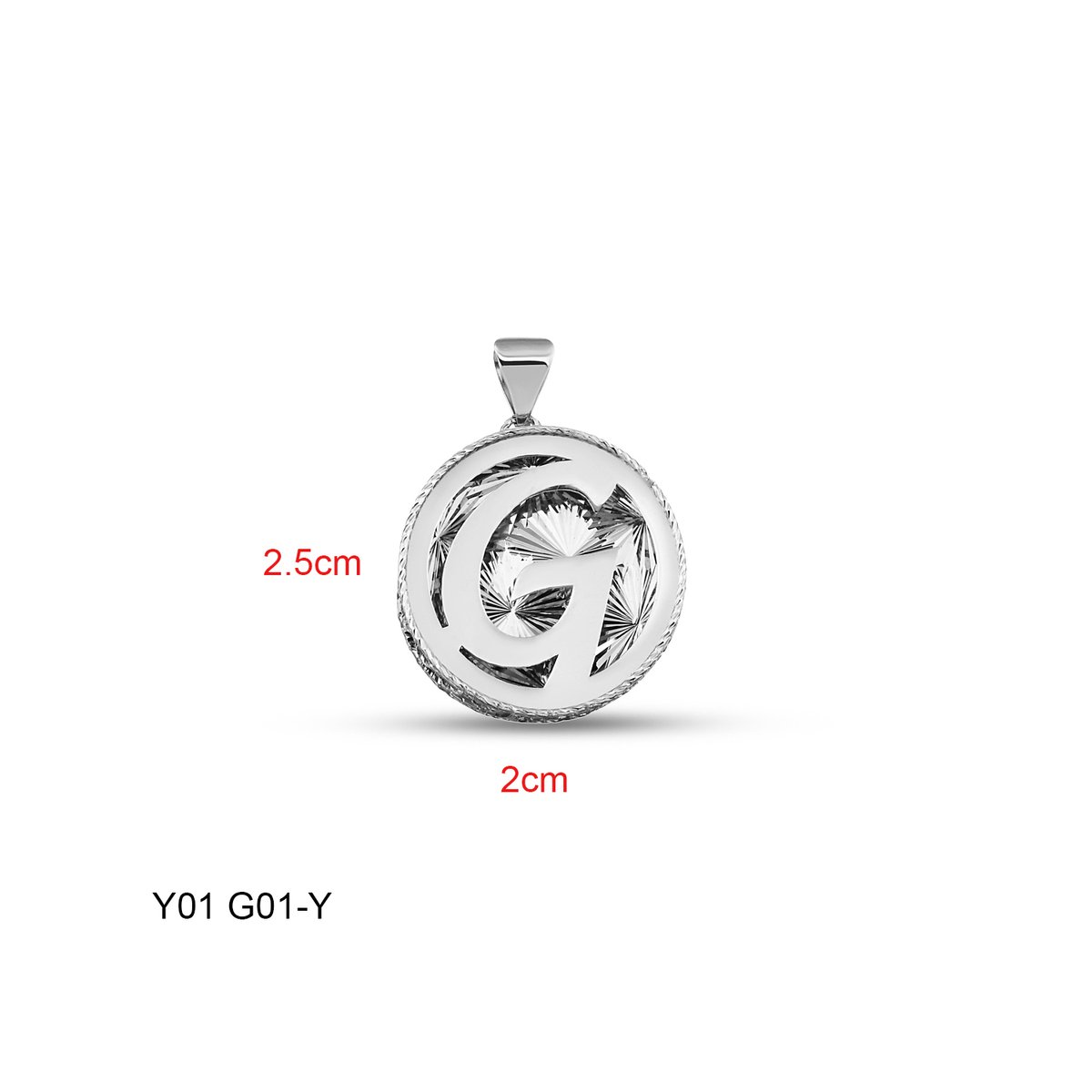 Letter hanger G rond