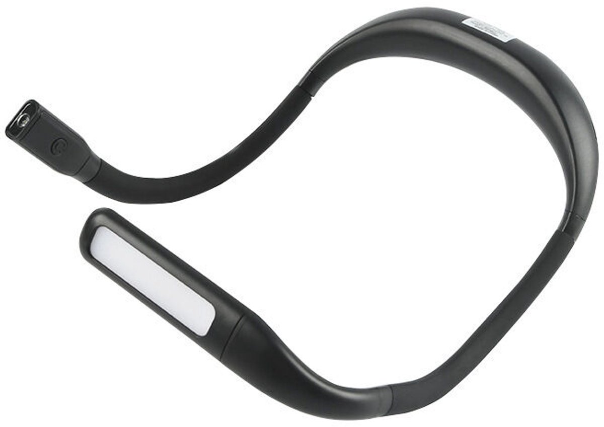 Leeslamp, draagbare neklamp van 1800 mAh, geschikt voor kamperen in de buitenlucht.