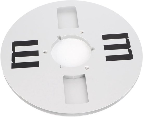 Lege Tape Spoel - Spoel voor Tape - Muziek Opnemen - Roestvrijstalen Schroeven - 10.5 Inch - Zilver — afbeelding 5