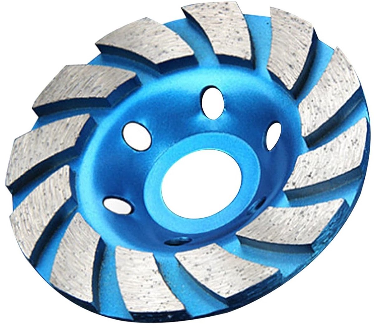 Dailygoods- Diamantslijpschijf 100 mm Turbo - Slijpwiel Type Kom
