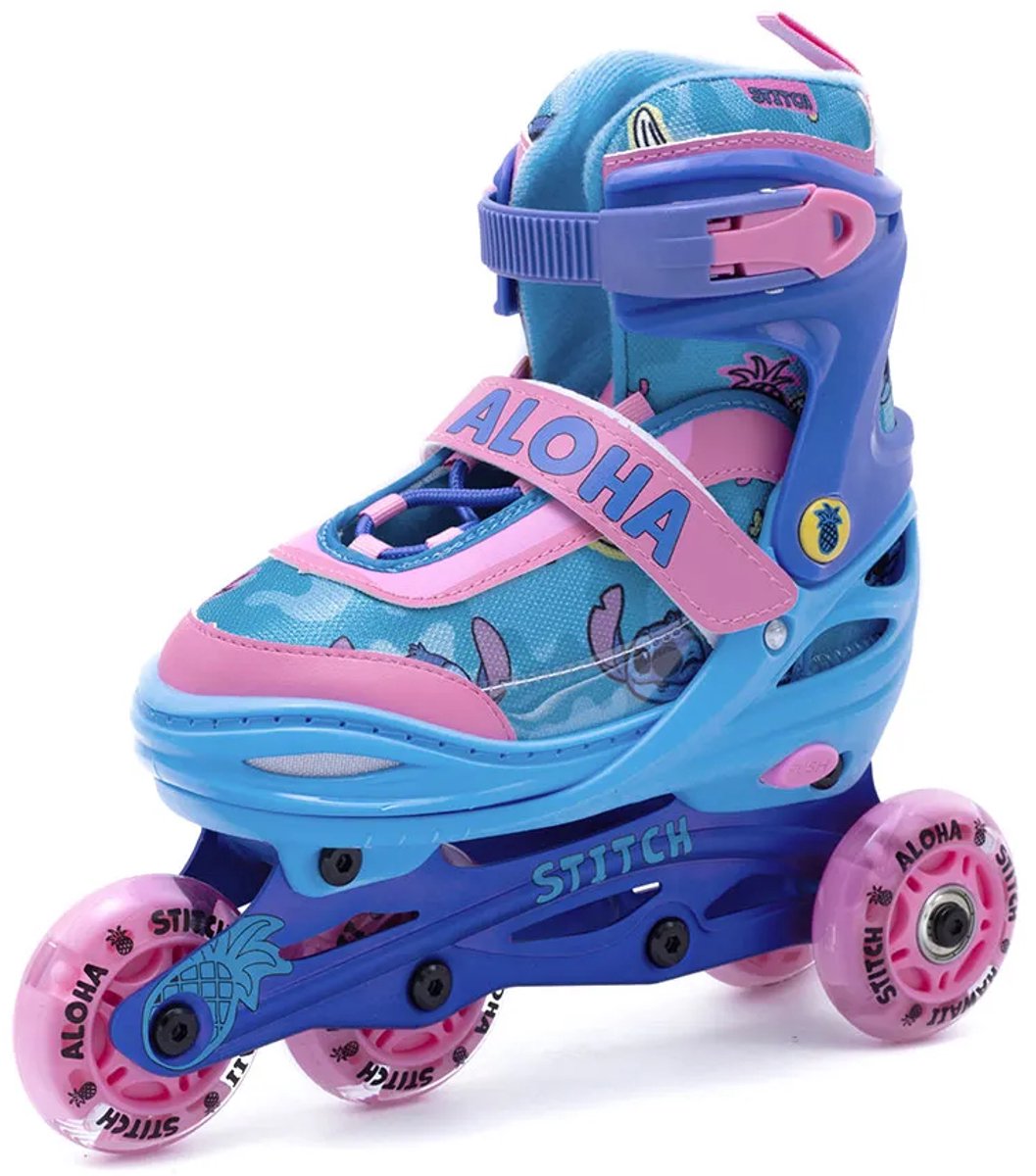 Stitch Roller Soft Boot 3in1 Stitch Junior Skates Meisje Blauw