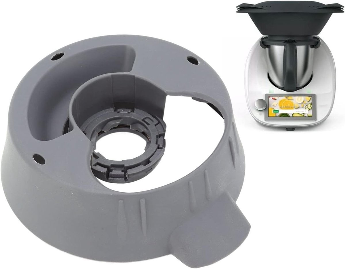 SnelShoppen - Hoofdpannenset voor TM5 TM6, Bevestigingsring, Basisring, Moer met Veiligheidsvergrendeling, Duurzame Blender Accessoires voor Keuken