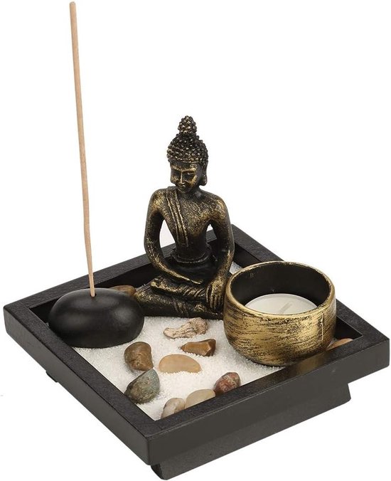 Tafelblad Boeddha Meditatie Set