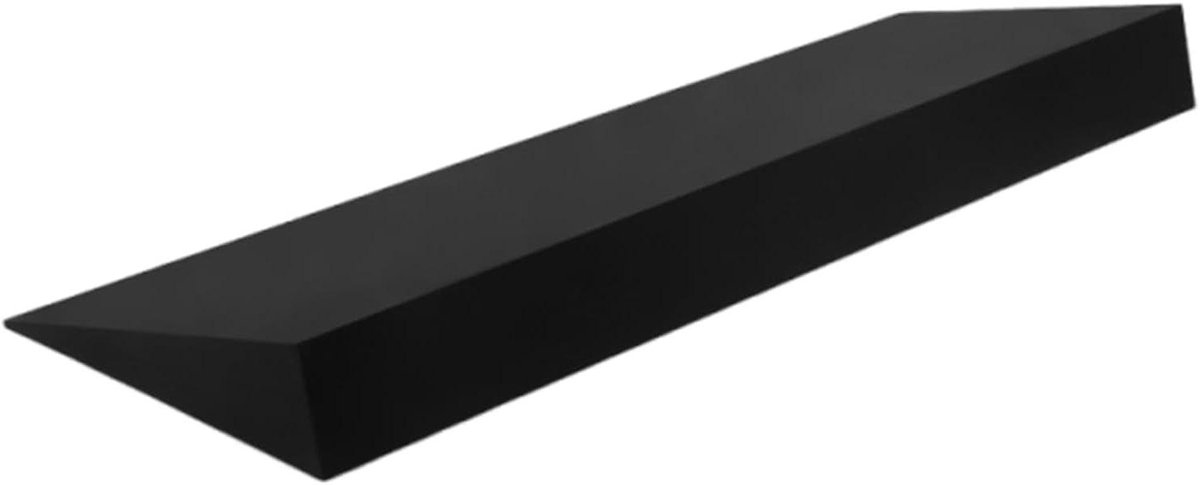 Squat Hoekblok - Kuit Stretch Helling - Fitness Prestaties Verbeteren - Antislip Ontwerp - 51 cm - Zwart