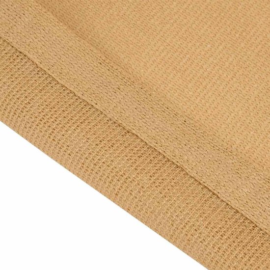 Tent tapijt - Outdoor mat - Kamperen en reizen - UV-bestendig en snijbaar - 300 x 500 cm - Zandkleur — afbeelding 3