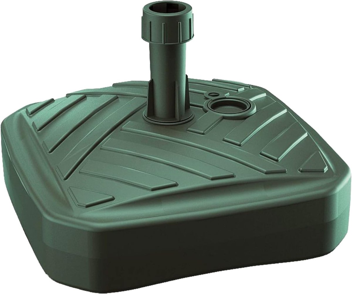 ZMR® Parasolvoet Vulbaar - Parasolvoet - Parasolvoet op Wielen - Groen - 50cm x 50cm x 28cm