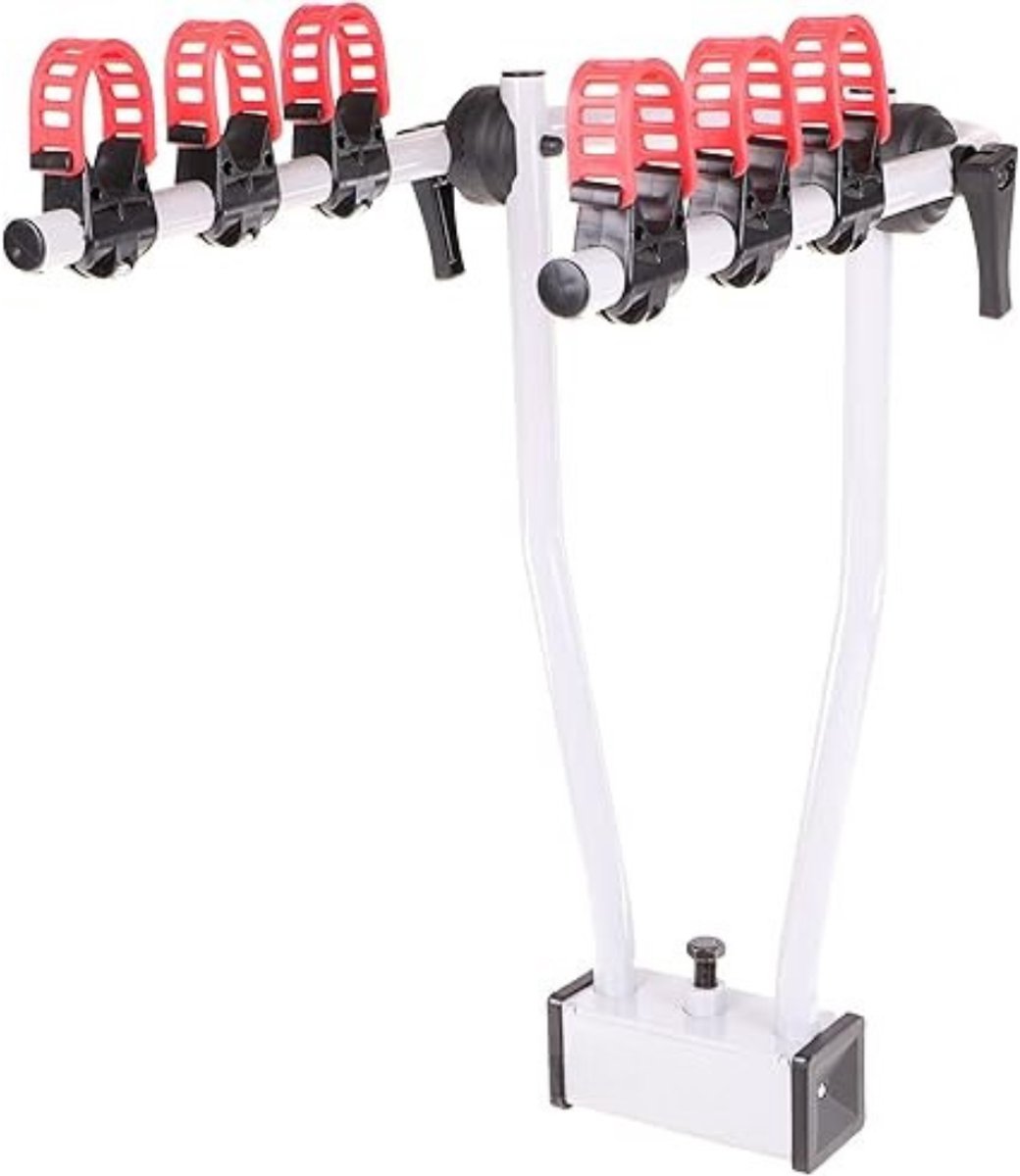 RWB® Fietsendrager Electrische Fietsen - Fietsendrager Op Trekhaak - Fietsendrager E Bike - Grijs - 82cm x 11cm x 46cm