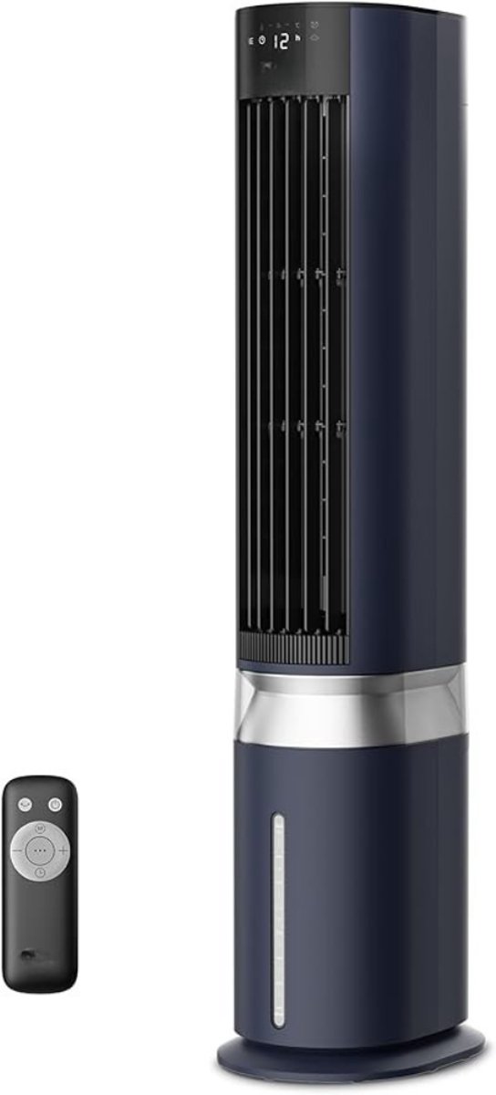 ZMR® Airco zonder Afvoerslang - Airco - Mobiele Airco - Zwart - 24cm x 32cm x 106cm