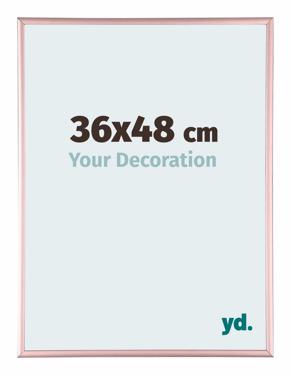 yd. Your Decoration - Fotolijst 36x48 cm - Aluminium - Koper - Kent