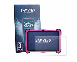 3 Stuks Savvies Screenprotector - geschikt voor EagleSoar E_764_EEA-P - beschermfolie glas transparant