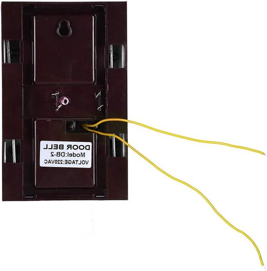 Ding Dong Bell eenvoudige handmatige mechanische bel deurbel voor Hotel Home Access Control System 220 V - Wired. . — afbeelding 4