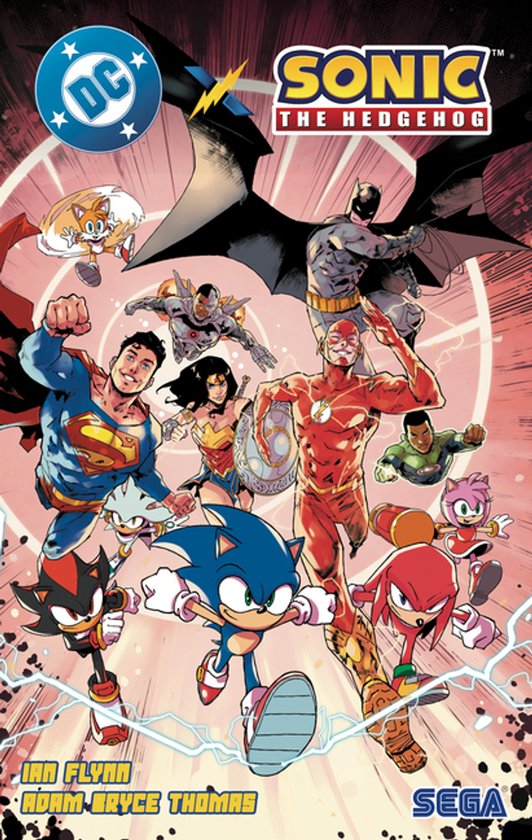 DC X Sonic the Hedgehog - Justice League team-up tegen Darkseid | bol