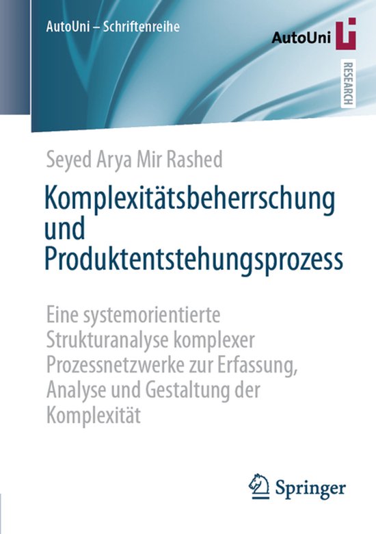 AutoUni – Schriftenreihe186- Komplexitätsbeherrschung und ... - cover