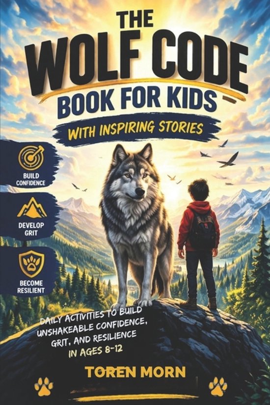 The Wolf Code Book For Kids With Inspiring Stories - cover