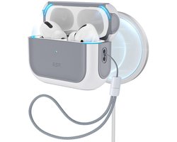 ESR Orbit Hybrid HaloLock Hoesje MagSafe Wit Geschikt voor Apple AirPods Pro 1/2