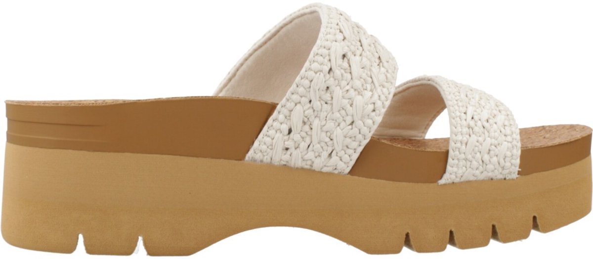 Reef Cushion Vista Higher Sandalen Vrouw Vintage Tan Textile