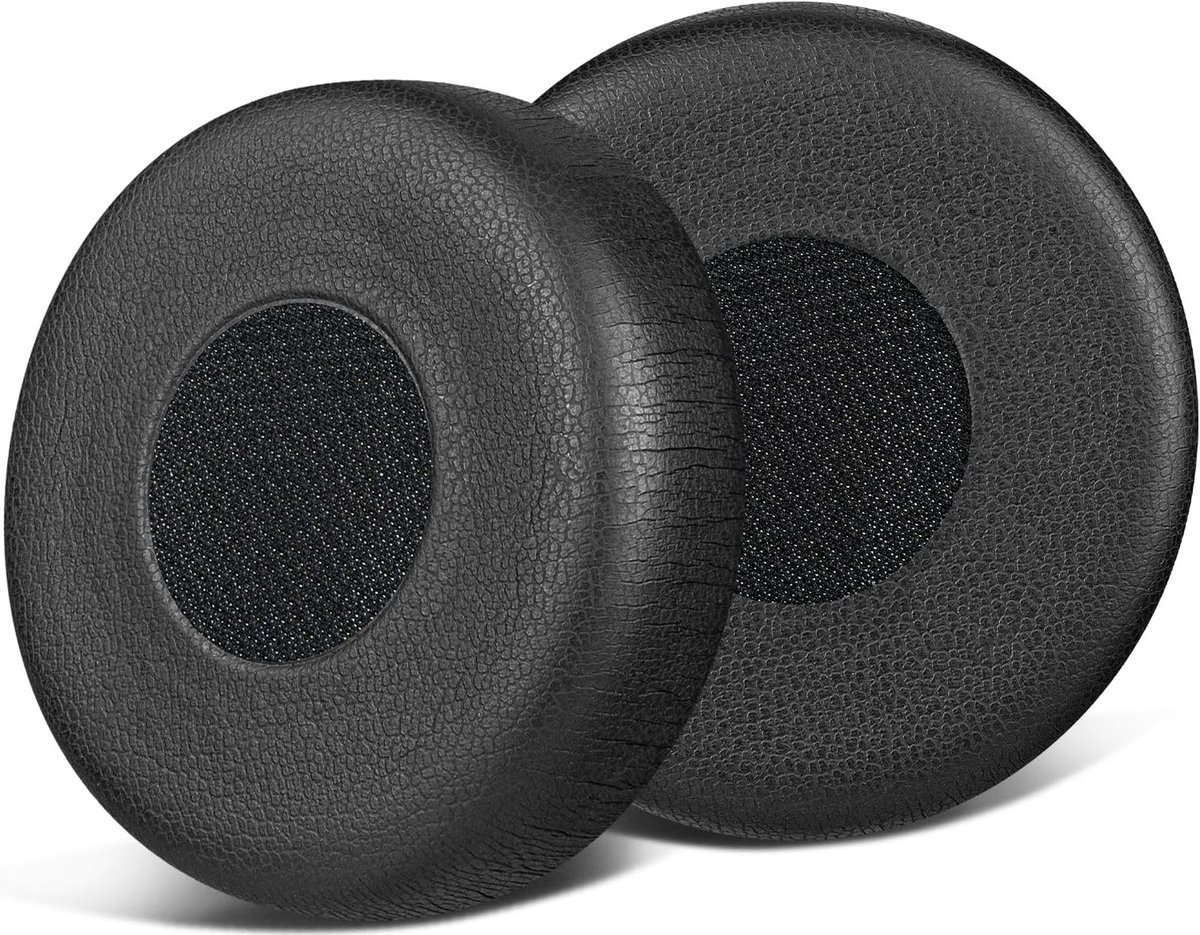 Vervangende Oorkussens voor Jabra Evolve 65/40/30/20 - Geluiddempende Geheugenfoam Earpads en Kussens in Zwart voor Comfortabel Luisteren