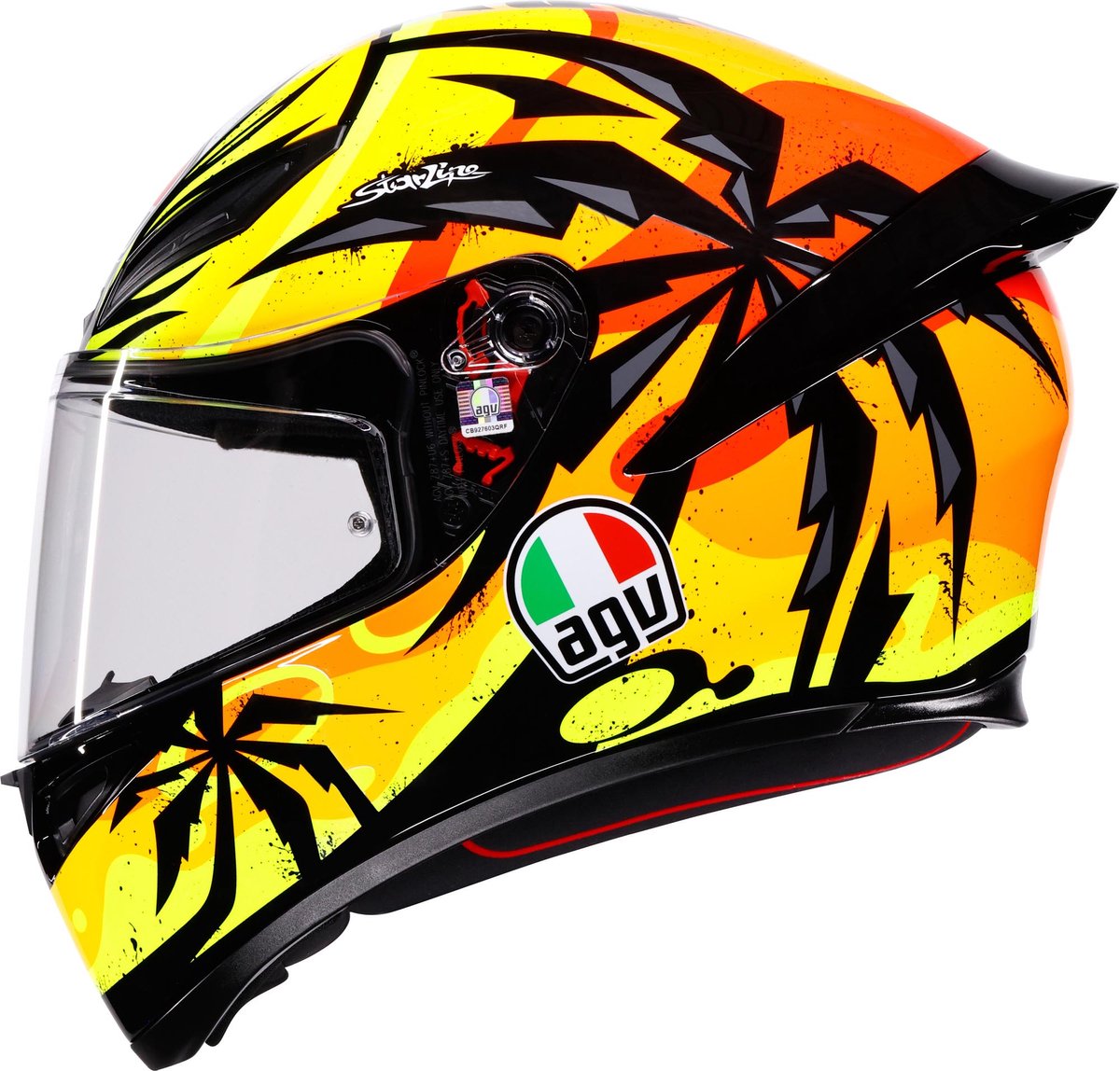 AGV K1 S Tropicrush Helm - – foto 6