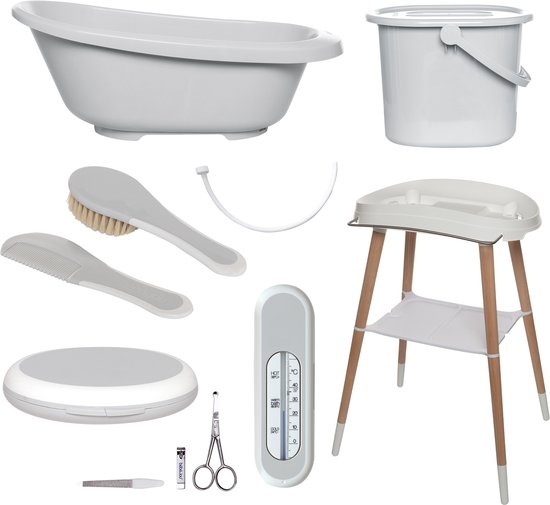 Badset 7 delig Sense Light Grey