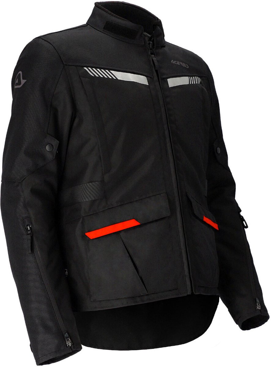 Acerbis X-Trail Dames Zwart Textiele Motorjas - Jas