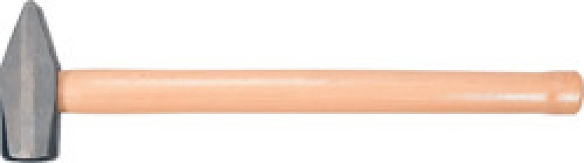 JUCO M2117 - Voorhamer - Sleg - 5 kg - Gesmeed Staal C45 - Beukenhouten Steel 800 mm - DIN 1042