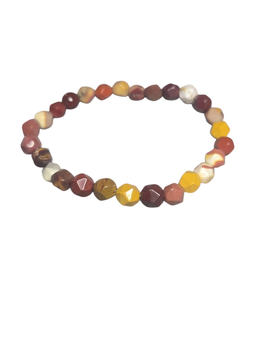 Radiolariet facet edelsteen armband.