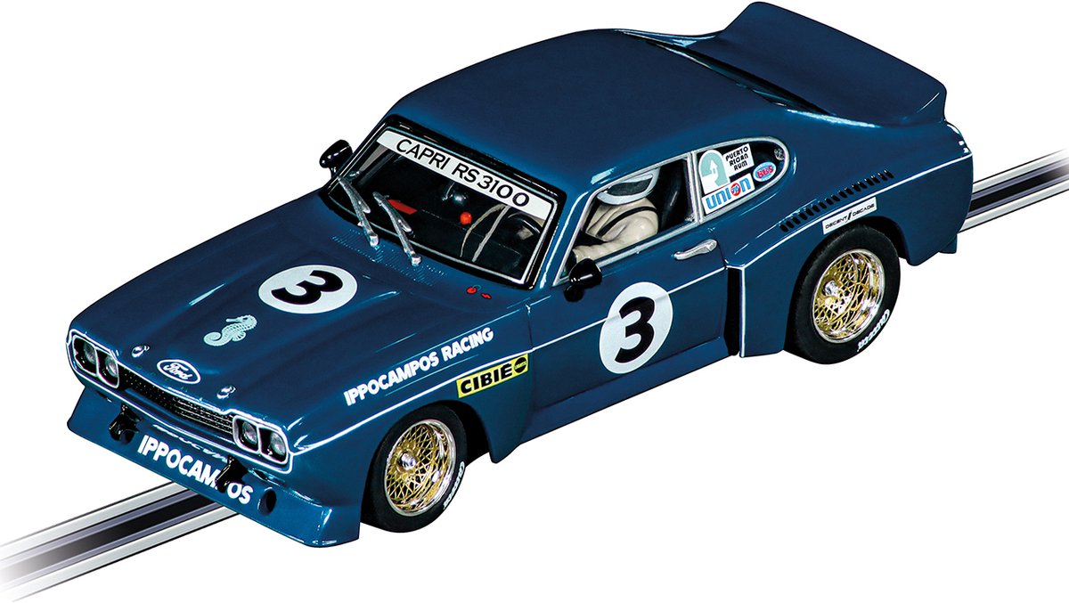 Carrera Speelgoedvoertuig Auto - Evolution - Ford Capri RS 3100 Ippocampos Racing No.3 auto