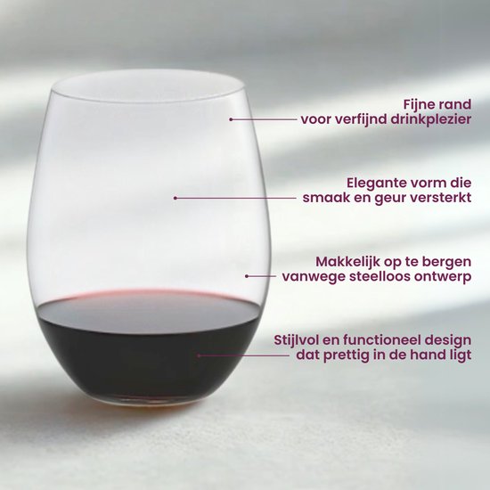 Riedel O Cabernet - lot de 8