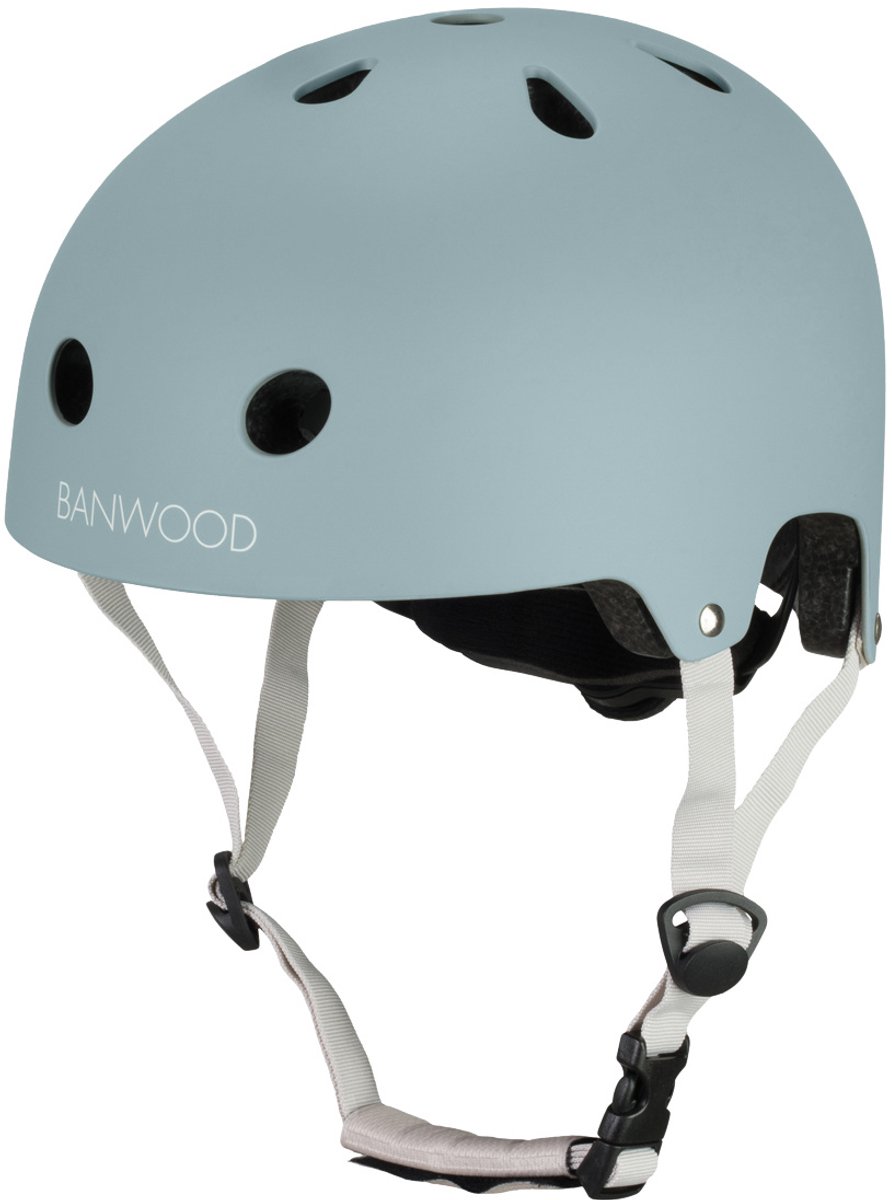 Banwood Kids Eco Fietshelm - Teal - kinderhelm - helm