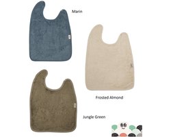 Timboo slabben XXL bamboe : Set van 3: Jungle Green - Feather Grey - Marin