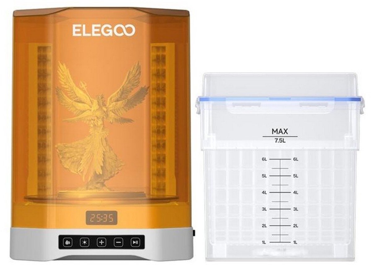 Elegeoo Mercury Plus 3.0 3D resin Wash ande Cure 3d Printer