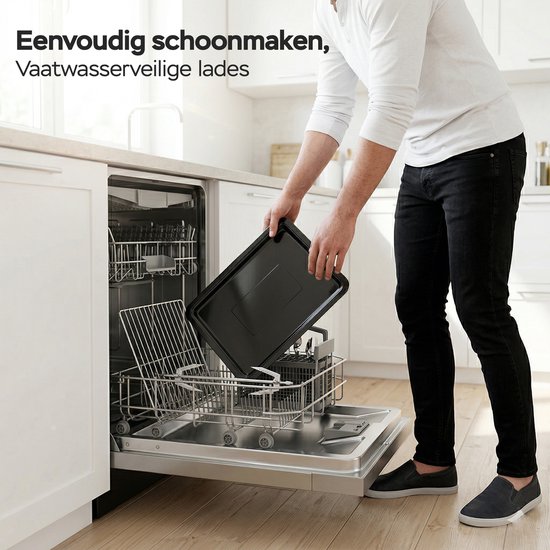 TurboTronic EV35 Vrijstaande oven 35L - Mini oven - Elektrische Oven - Zwart