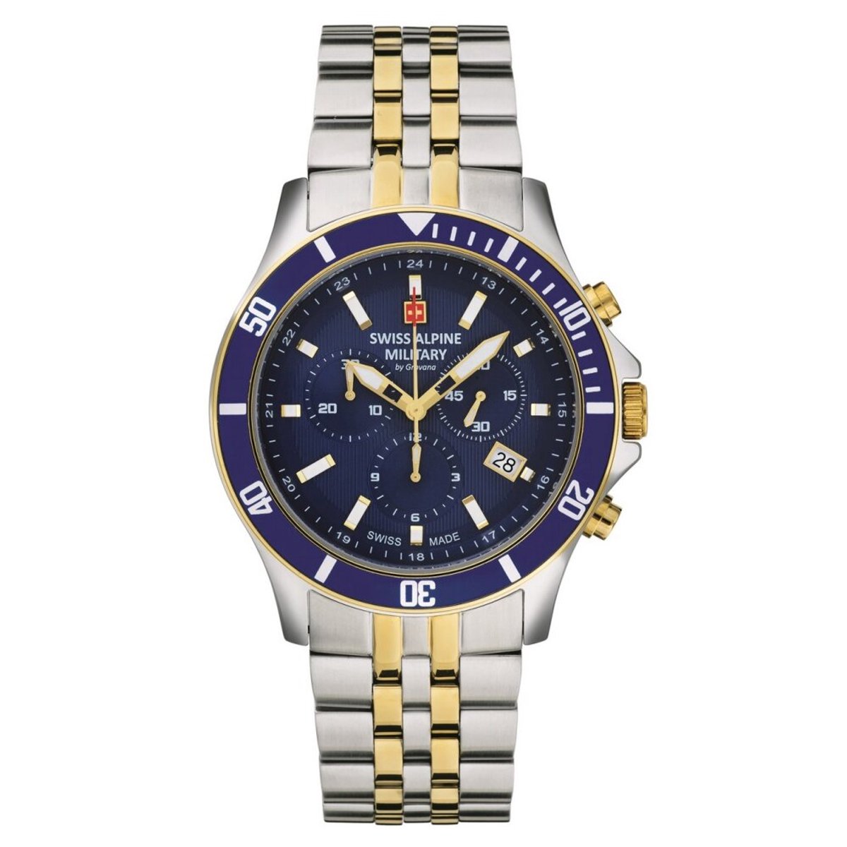 Swiss Alpine Military Challenger Chrono SAM7022.9145 mannen horloge