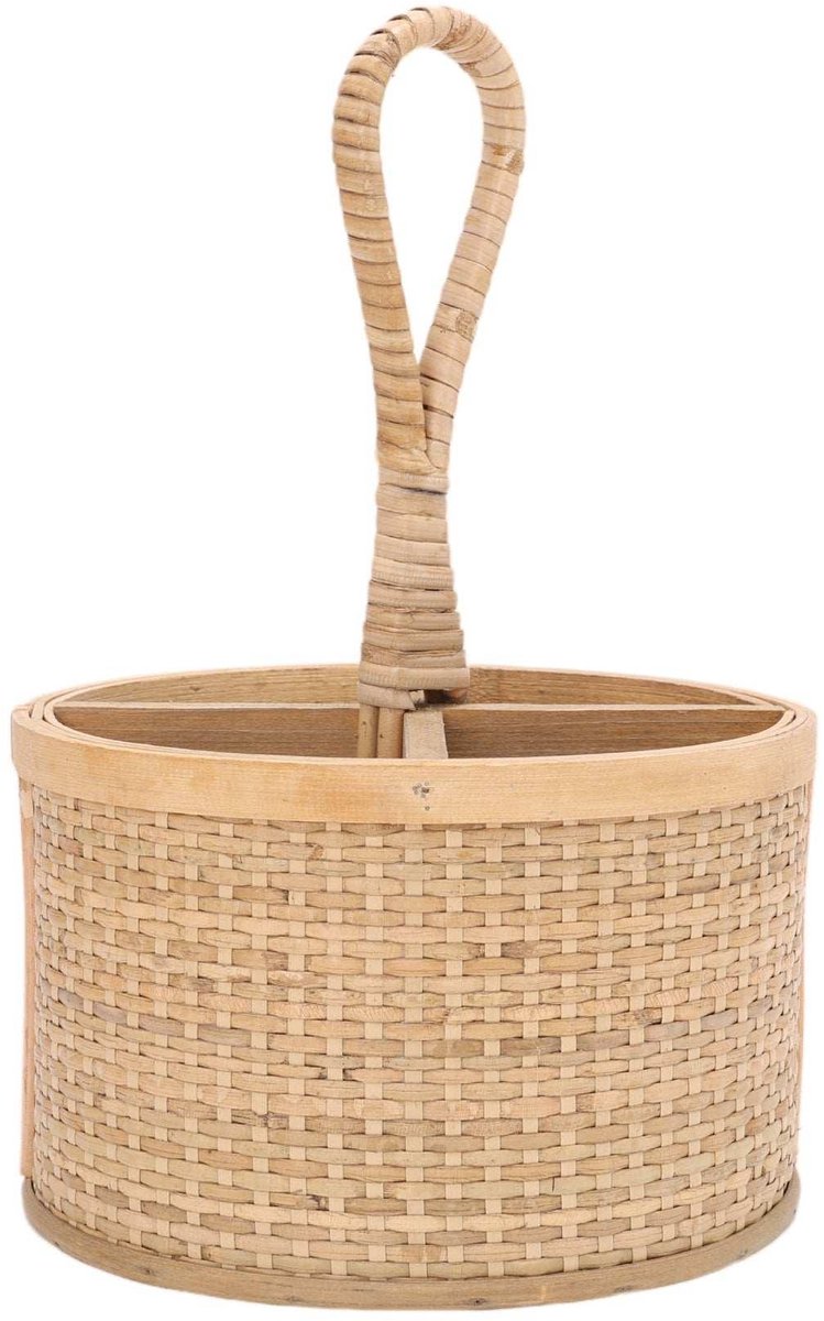 House of Nature Cachi Bestekmandje met Handvat