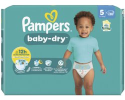 2x Pampers Baby Dry Luiers Maat 5 (11-16kg) 38 stuks