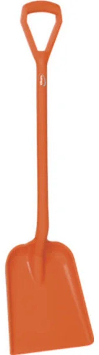 Schop D-Greep met groot blad | Vikan | Hygiëne | Food | Oranje