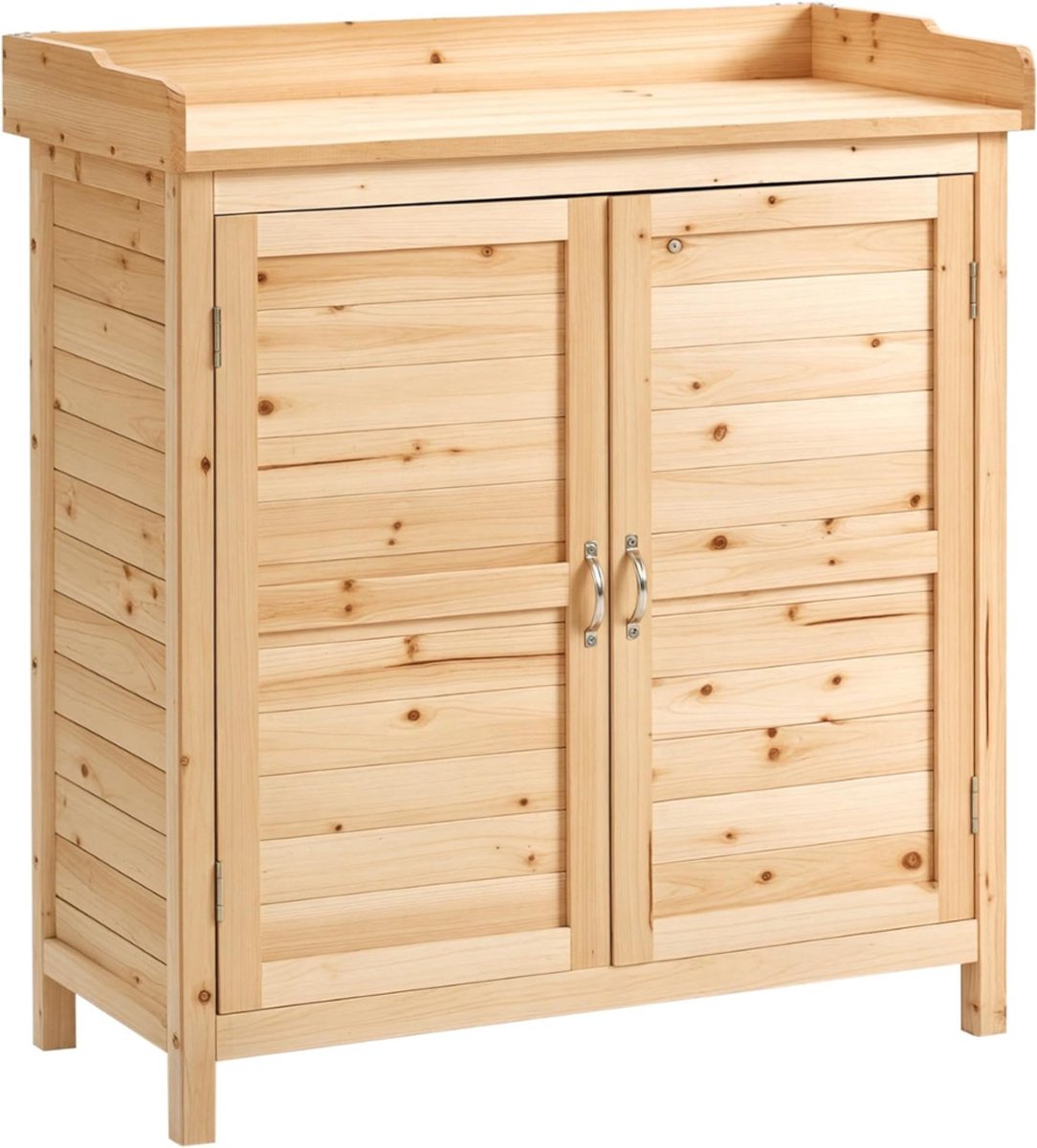 MRKK® Tuinkast Hout - Tuinkist - Tuinkasten voor Buiten - Tuinberging