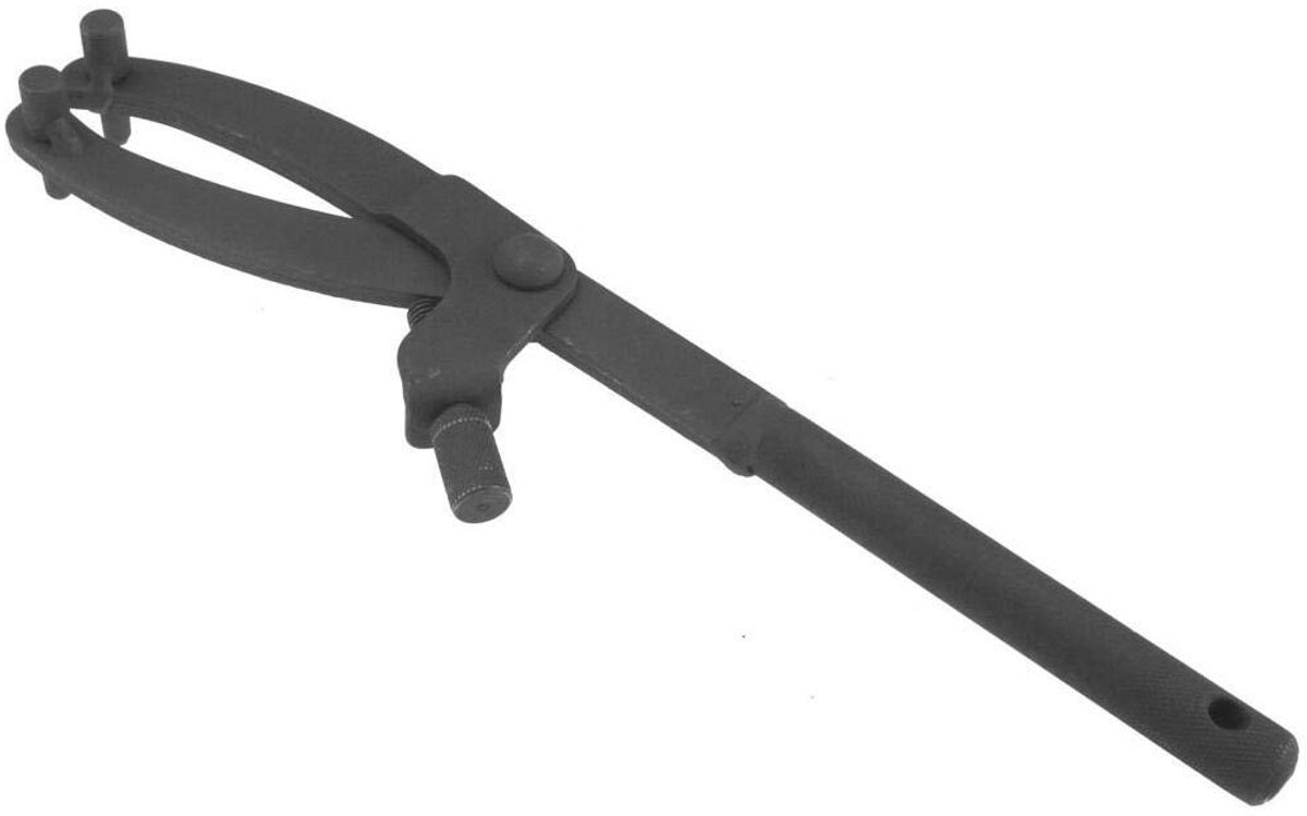 Jhubersproducts - Holder tool - Blocking tool - Voor clutch en polen - 295 mm - Geschikt voor motoren - Steel - 100 mm opening