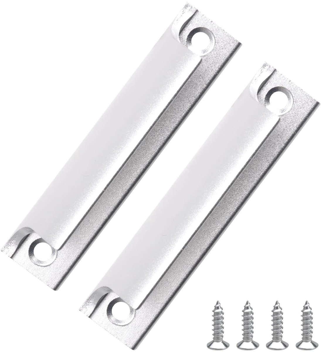 Jhubersproducts - Meubeldeurgrepen - Aluminiumlegering - Duurzaam en stijlvol - 2 stuks - Balkondeurgreep - Voor schuifdeuren en laden