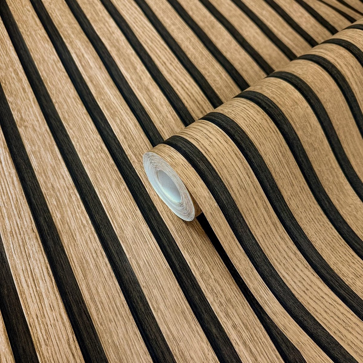 Jhubersproducts - Fotobehang - Houtlook - 3D-Effect - Bruin - Vliesbehang - Natuurlijke Look - Perfect voor Woonkamers en Slaapkamers